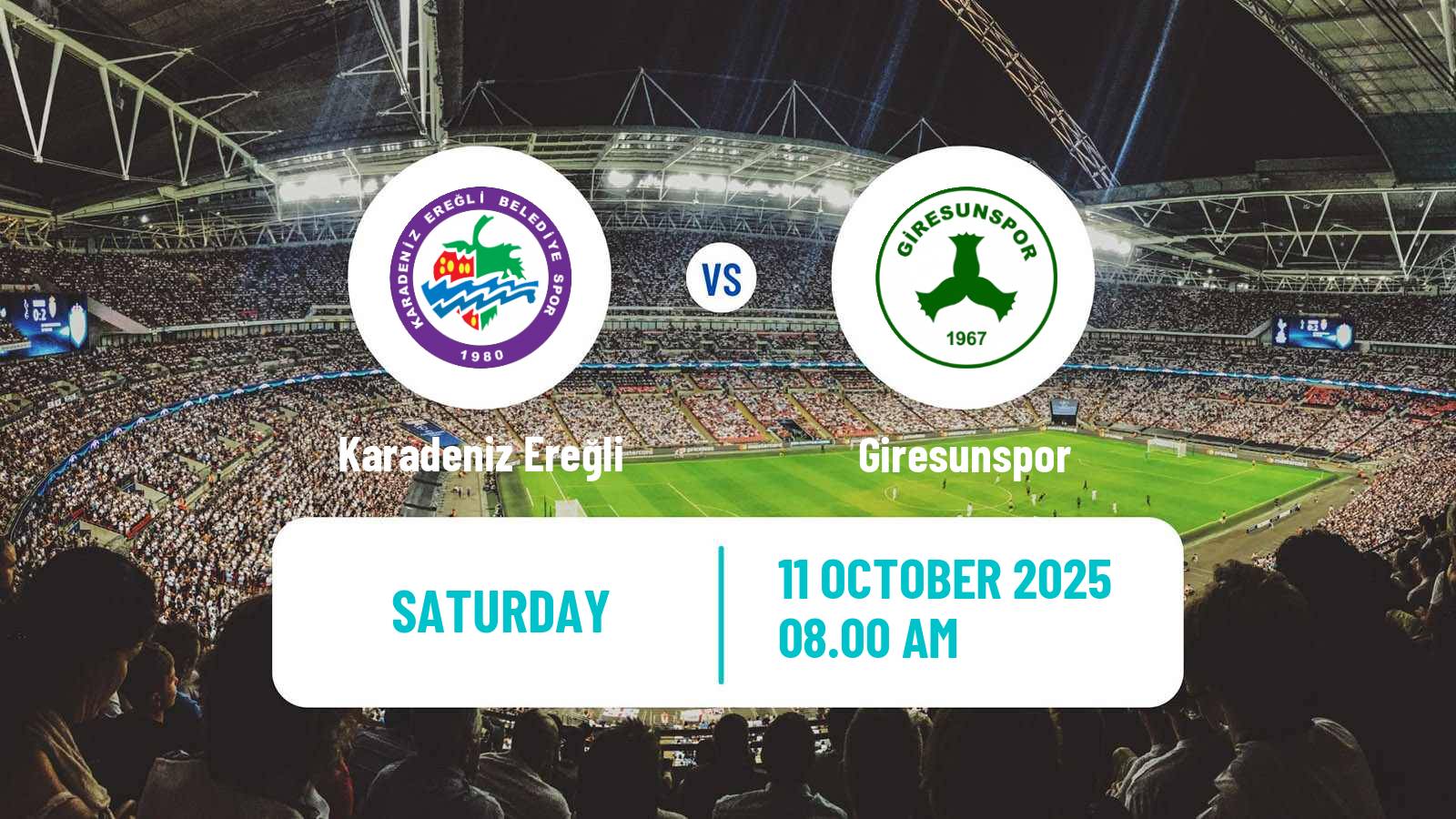 Football Turkish 3 Lig Group 3 Karadeniz Ereğli - Giresunspor