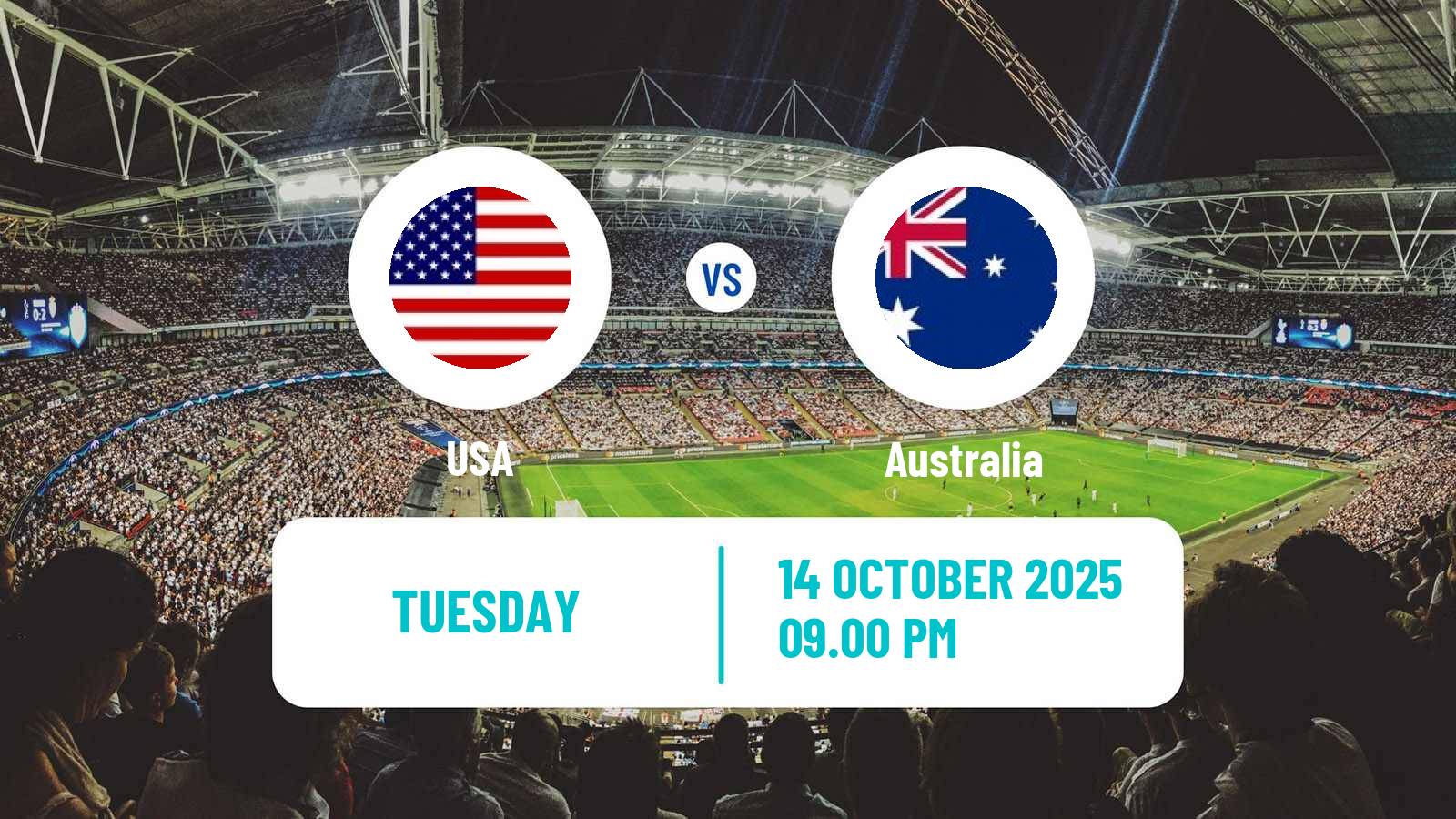 Football Friendly USA - Australia