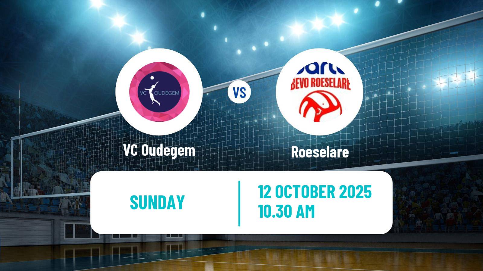 Volleyball Belgian Liga A Volleyball Women Oudegem - Roeselare