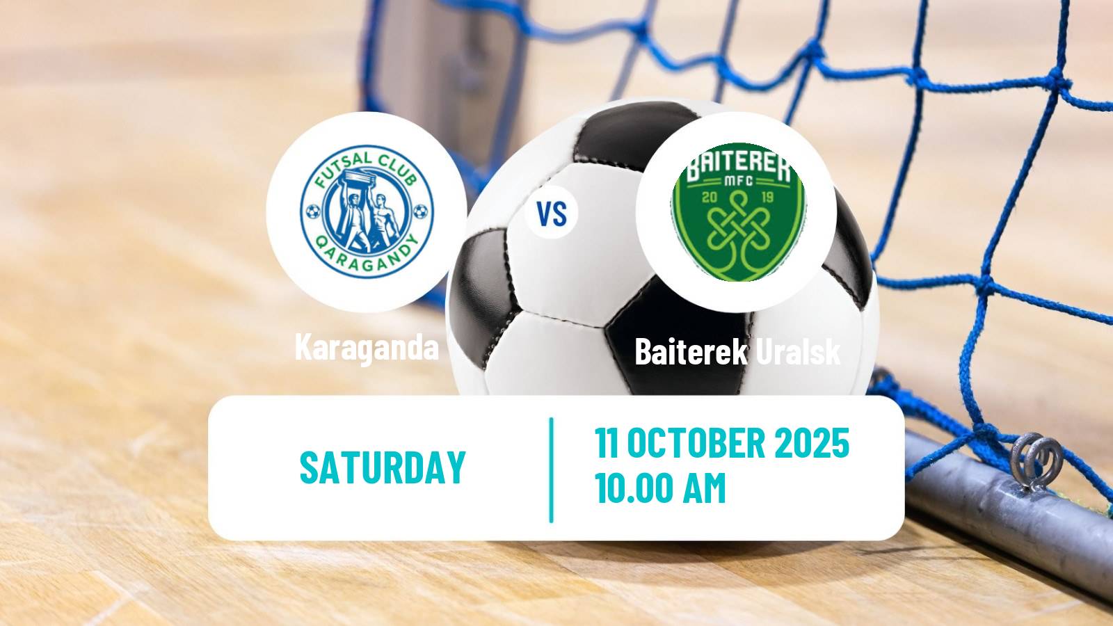 Futsal Kazakh Championship Futsal Karaganda - Baiterek Uralsk