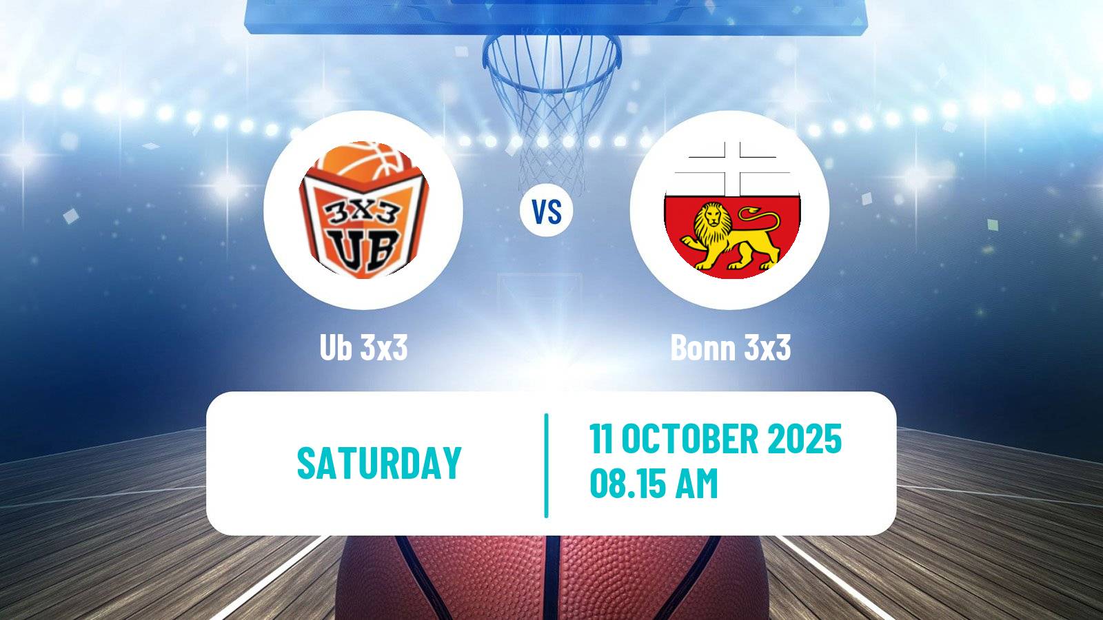 Basketball World Tour Deqing 3x3 Ub 3x3 - Bonn 3x3