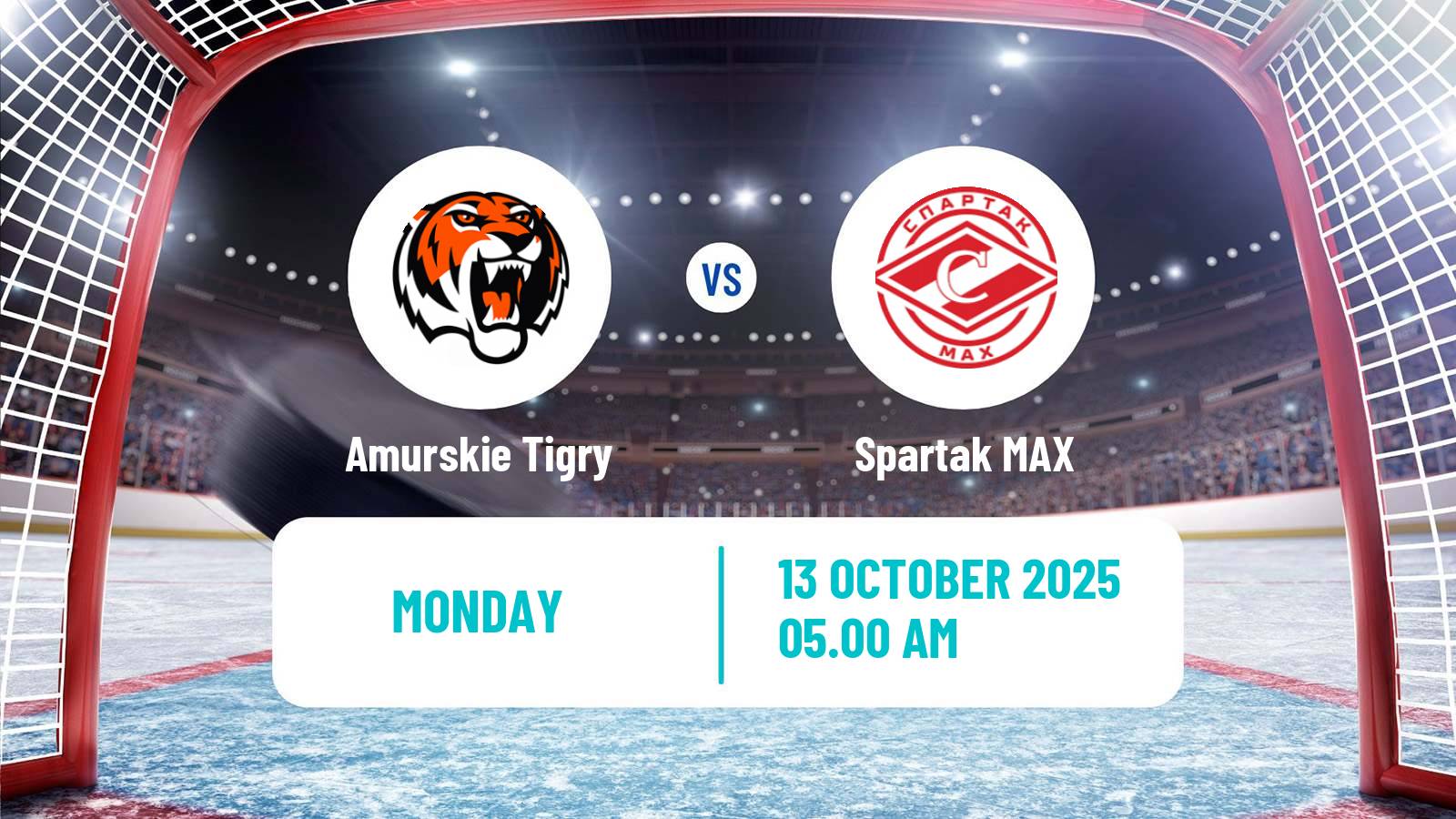Hockey MHL Amurskie Tigry - Spartak MAX