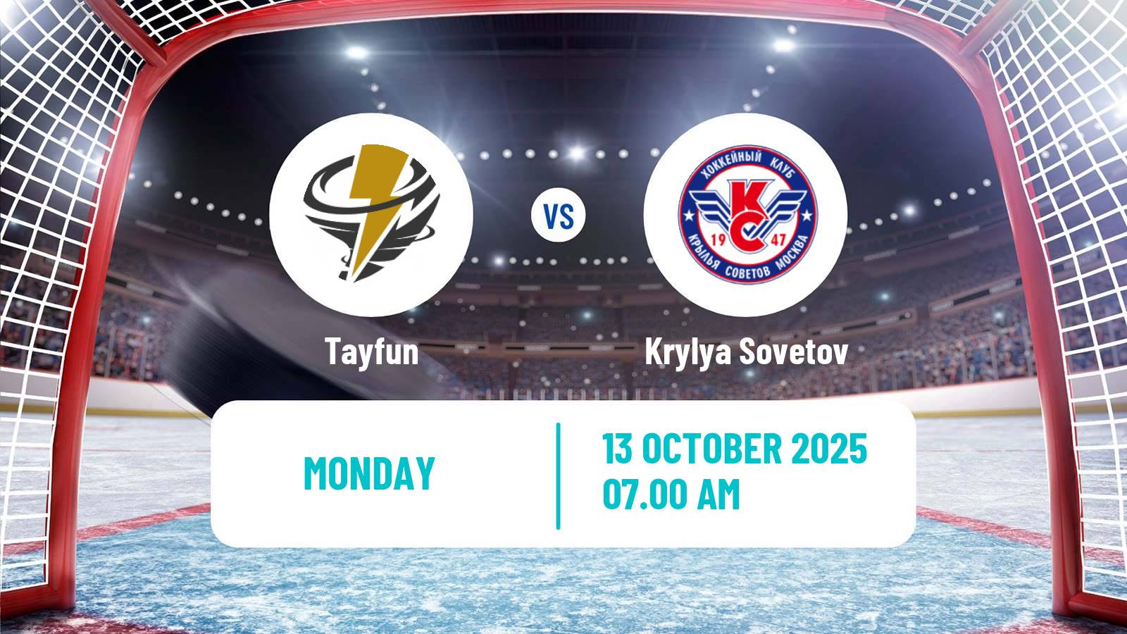 Hockey MHL Tayfun - Krylya Sovetov