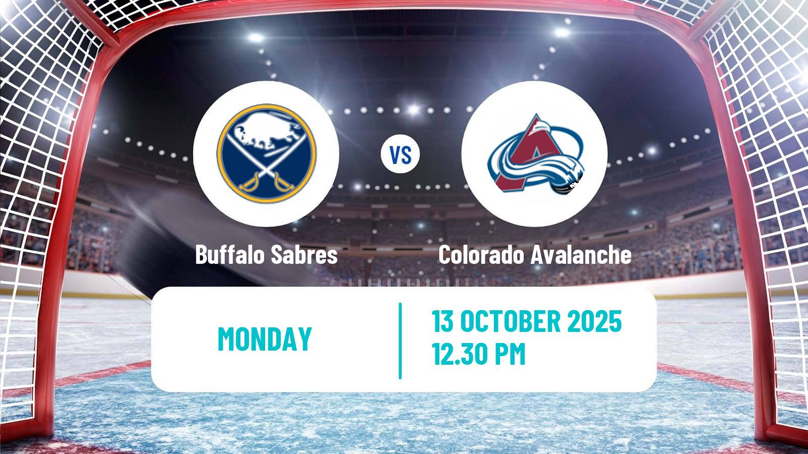 Hockey NHL Buffalo Sabres - Colorado Avalanche