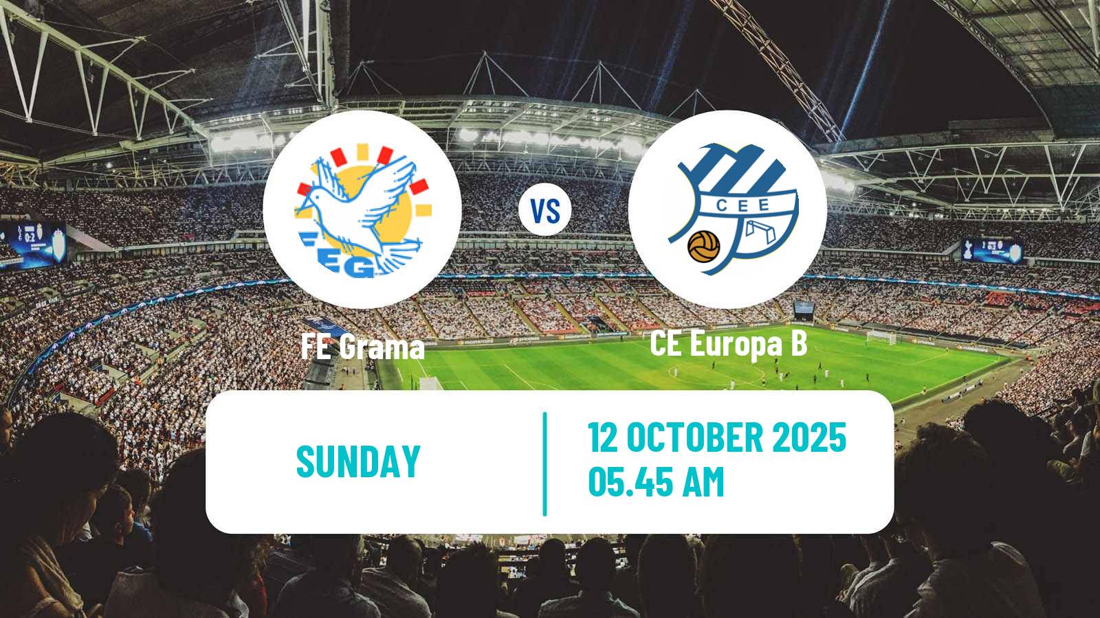Football Spanish Tercera RFEF - Group 5 Grama - CE Europa B