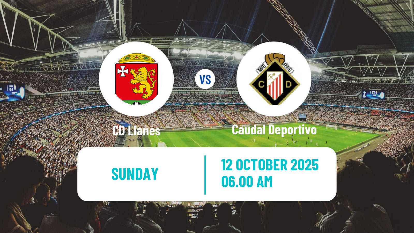 Football Spanish Tercera RFEF - Group 2 Llanes - Caudal Deportivo