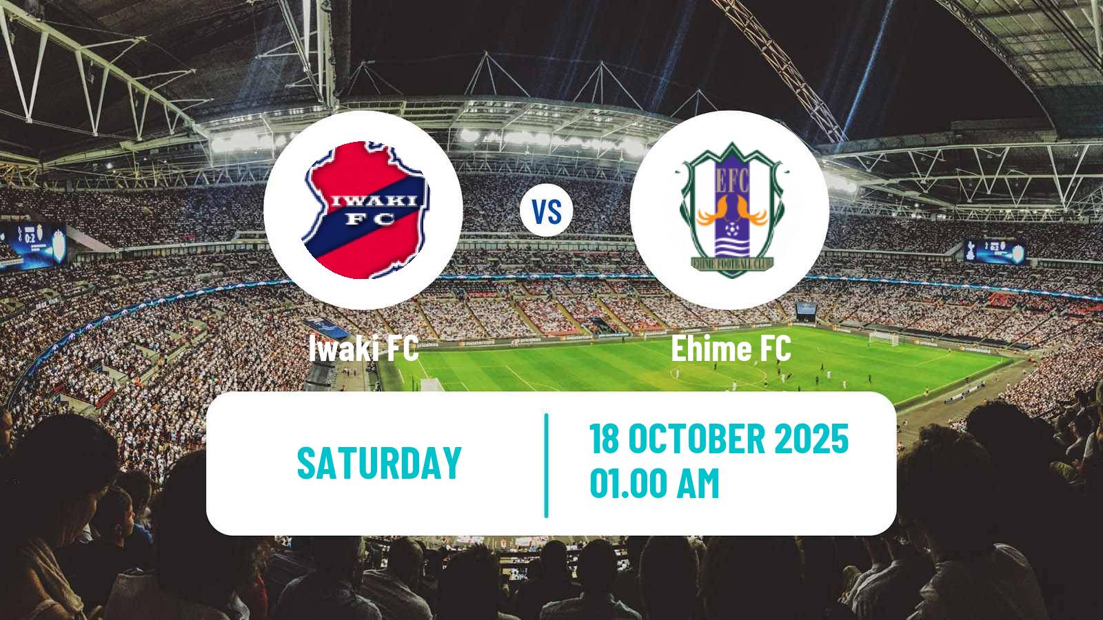 Football Japan J2 League Iwaki - Ehime
