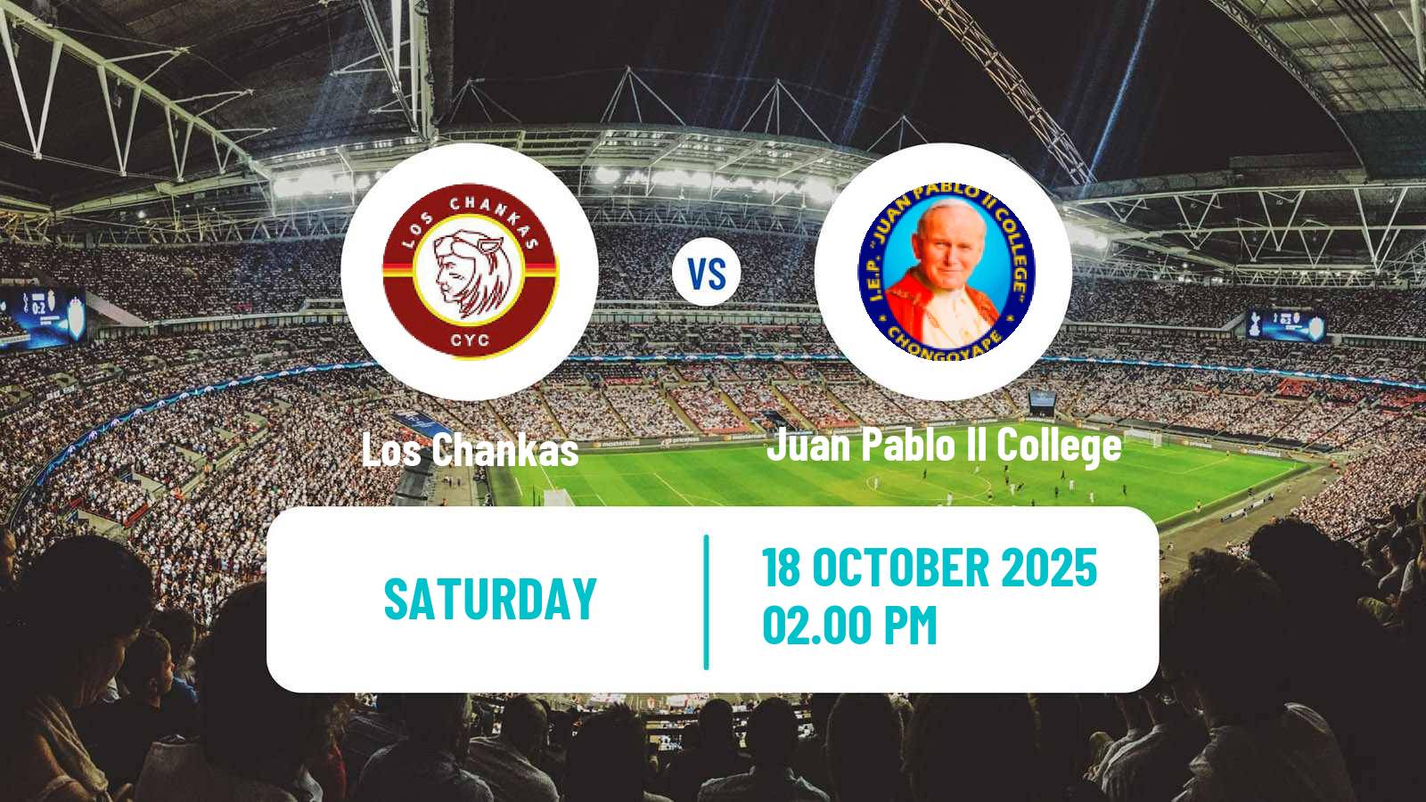 Football Peruvian Liga 1 Los Chankas - Juan Pablo II College
