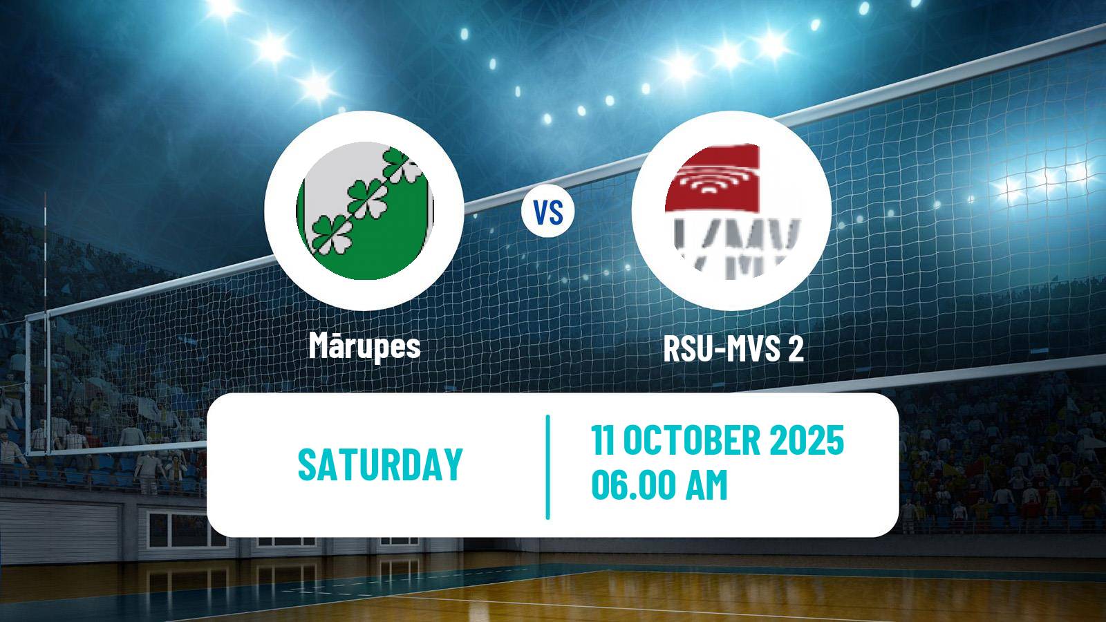 Volleyball Latvian Nacionala Liga Volleyball Women Mārupes - RSU-MVS 2