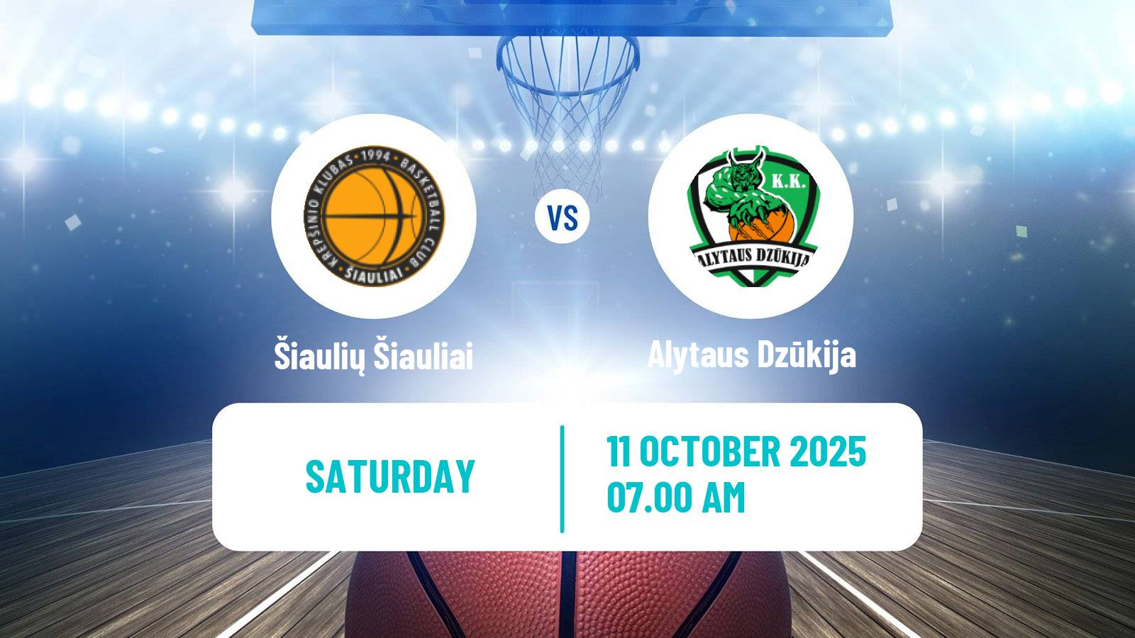 Basketball Lietuvos LMKL Women Šiaulių Šiauliai - Alytaus Dzūkija