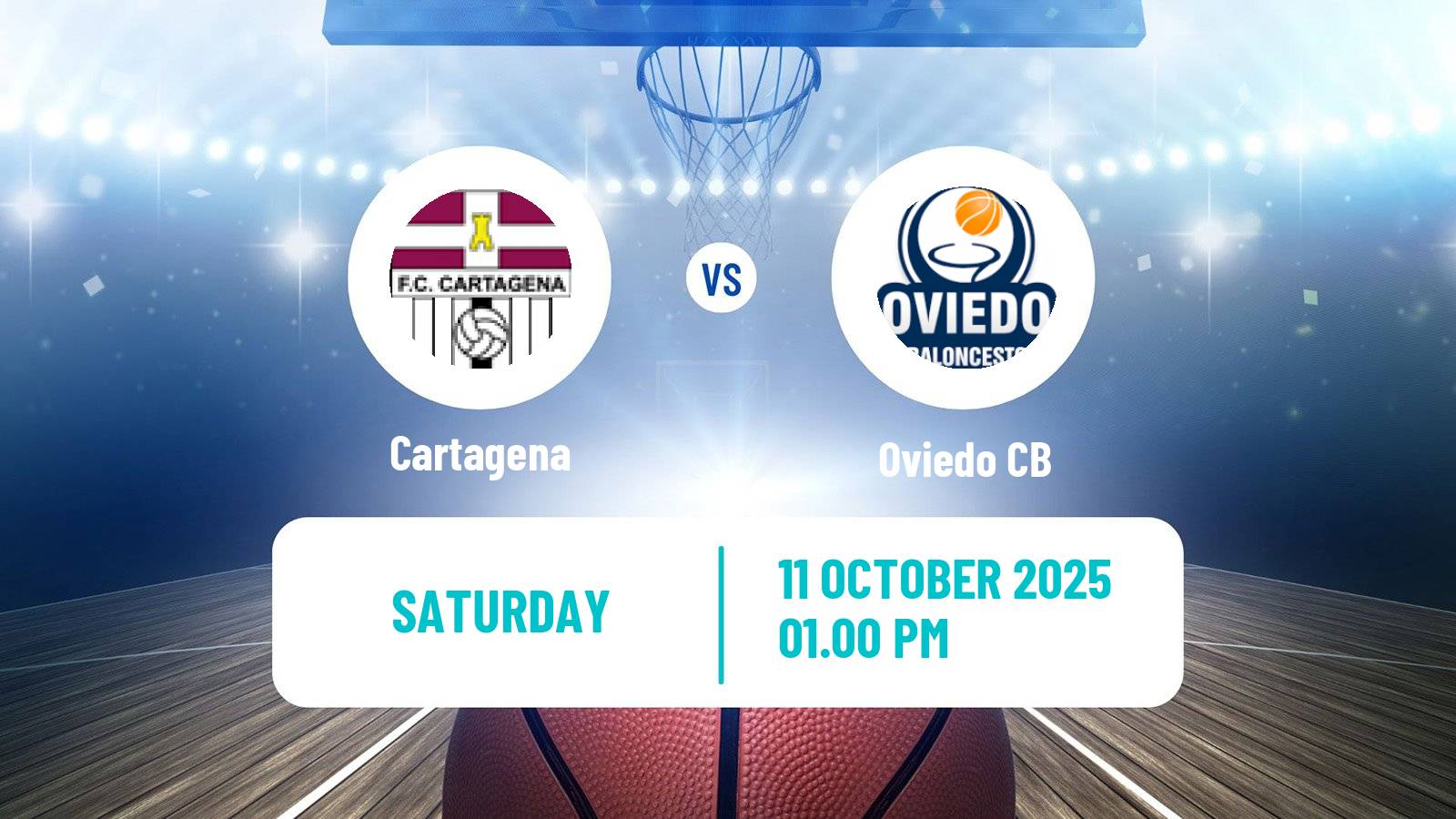 Basketball Spanish LEB Oro Cartagena - Oviedo