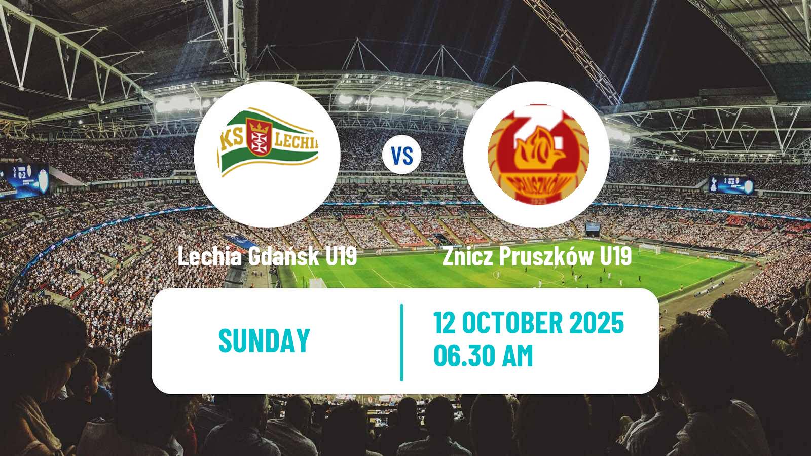 Football Polish Central Youth League Lechia Gdańsk U19 - Znicz Pruszków U19