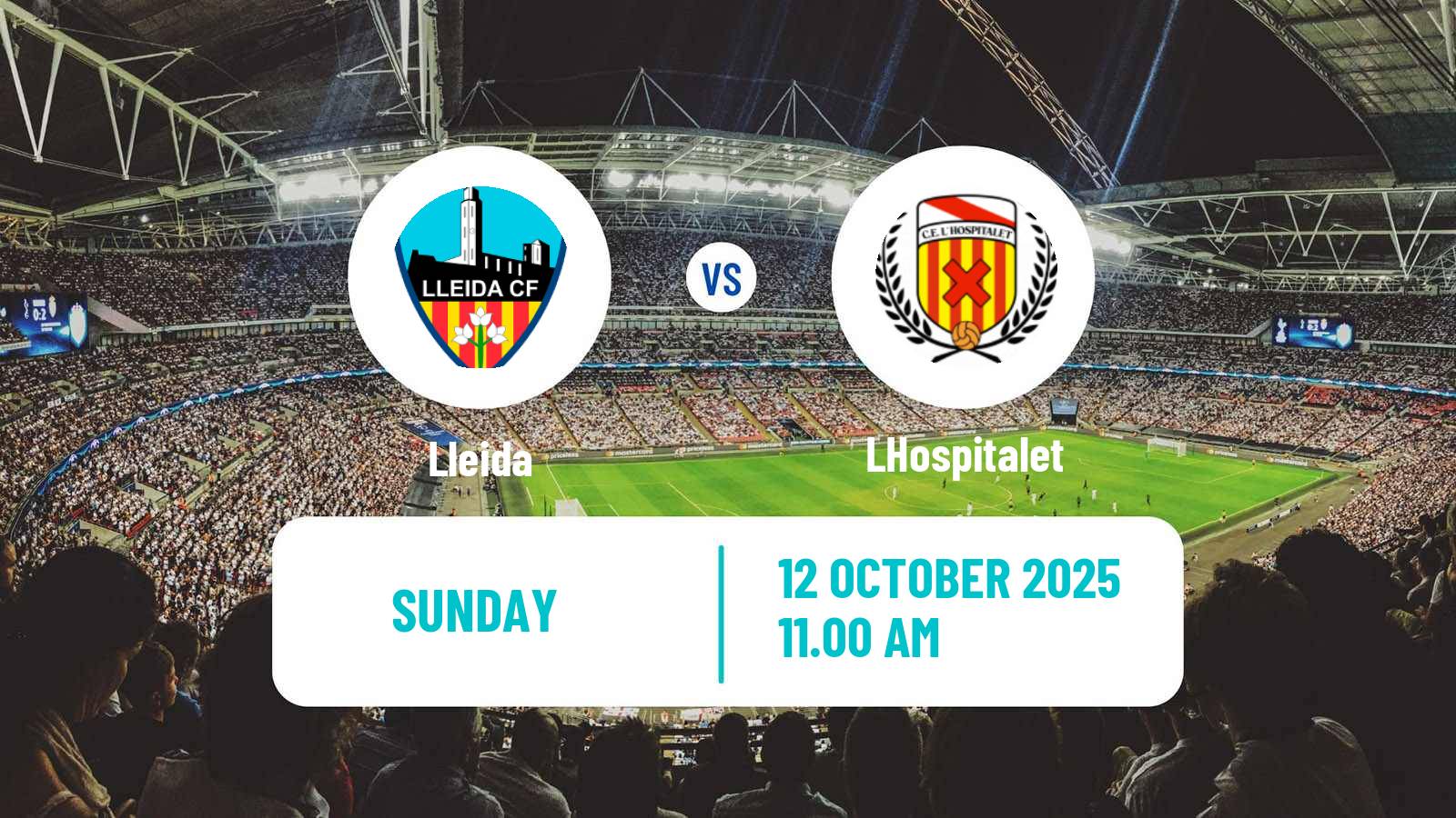 Football Spanish Tercera RFEF - Group 5 Lleida - LHospitalet