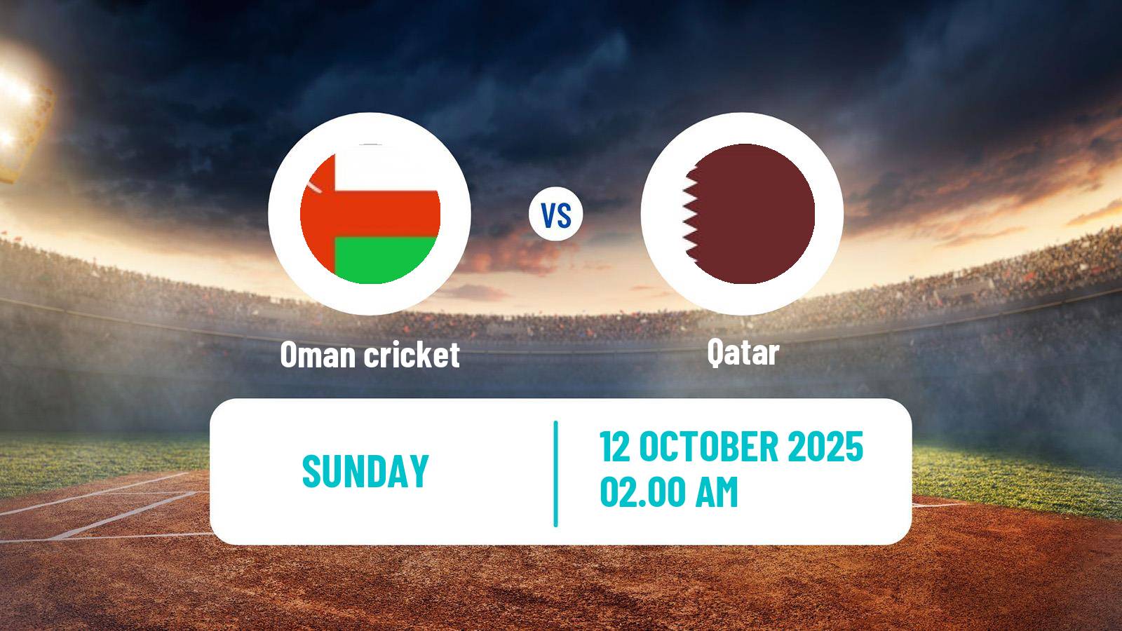 Cricket ICC World Twenty20 Oman - Qatar