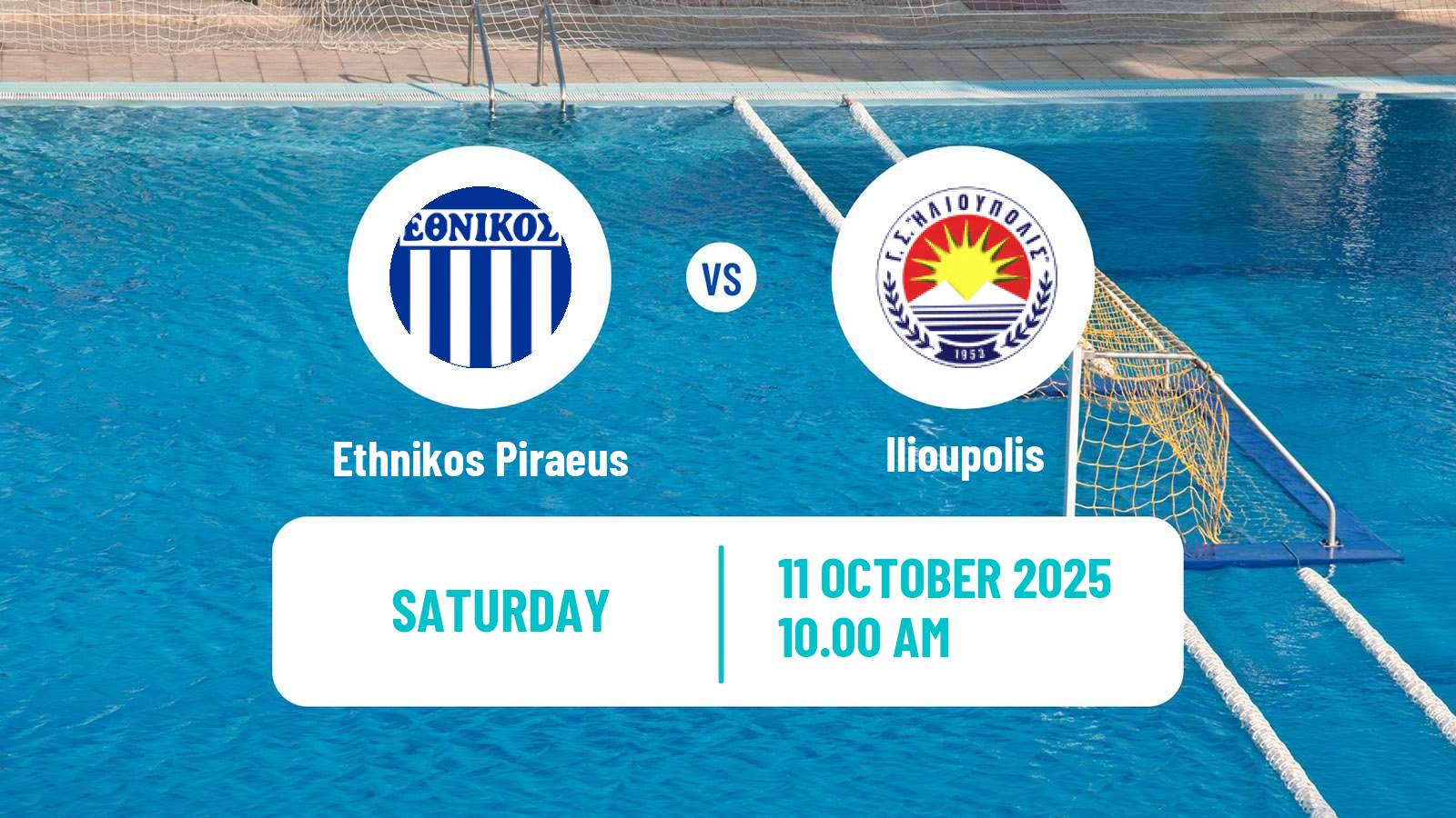 Water polo Greek A1 Water Polo Women Ethnikos Piraeus - Ilioupolis