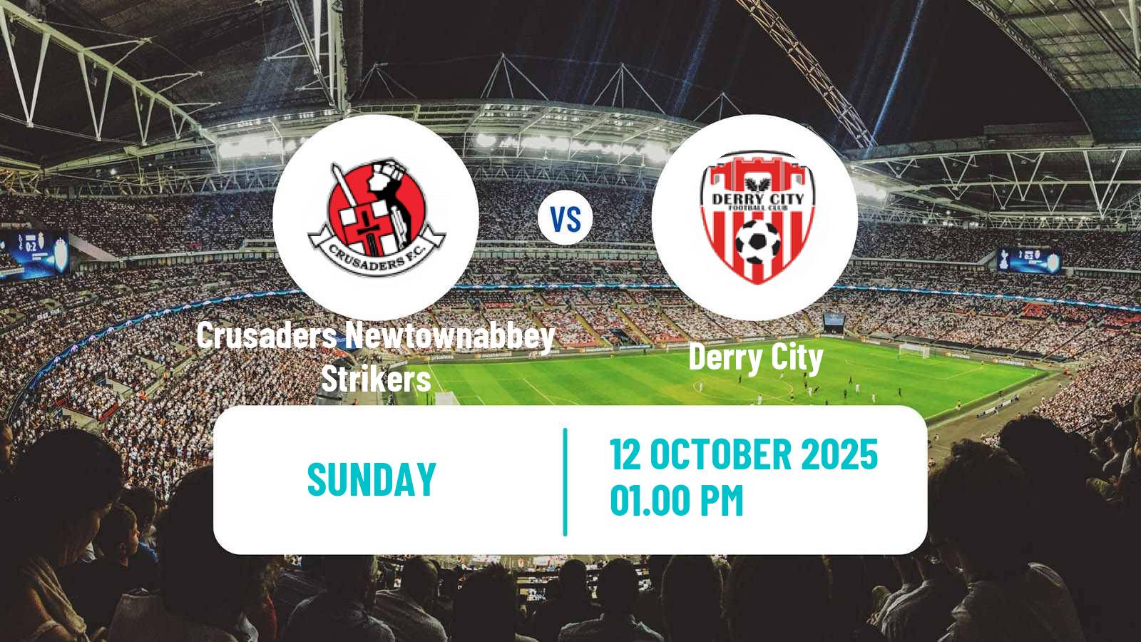 Football Northern Irish Premiership Women Crusaders Newtownabbey Strikers - Derry City