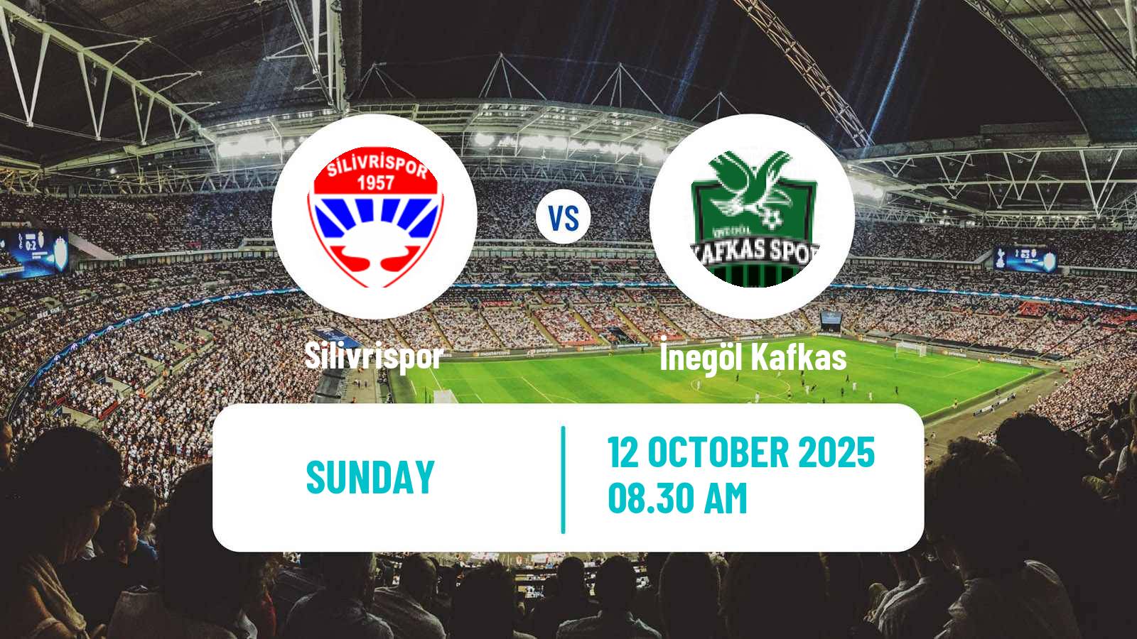 Football Turkish 3 Lig Group 1 Silivrispor - İnegöl Kafkas