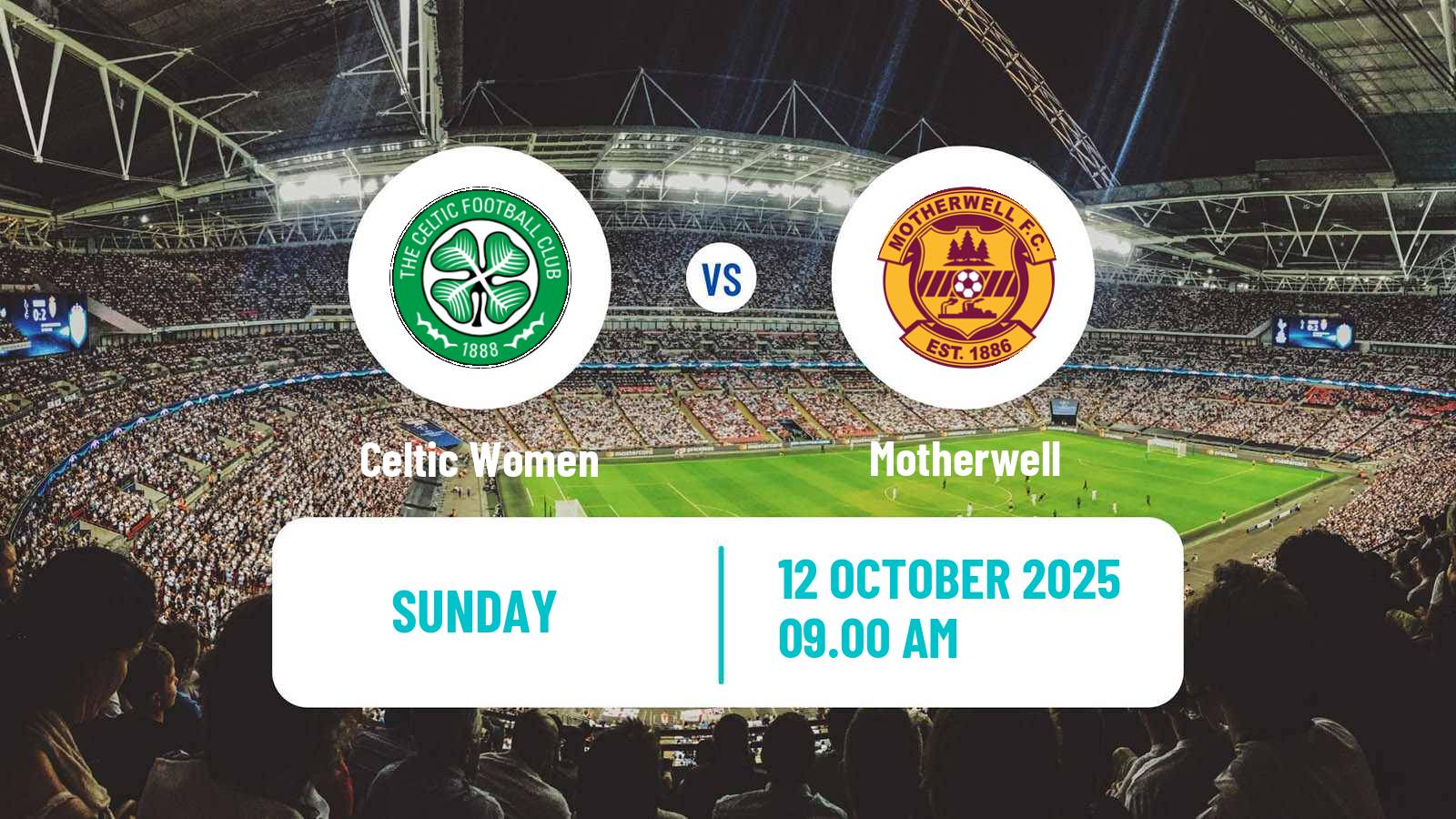 Football Scottish SWPL 1 Women Celtic - Motherwell