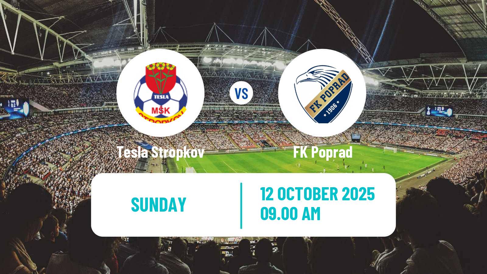 Football Slovak 3 Liga East Tesla Stropkov - Poprad