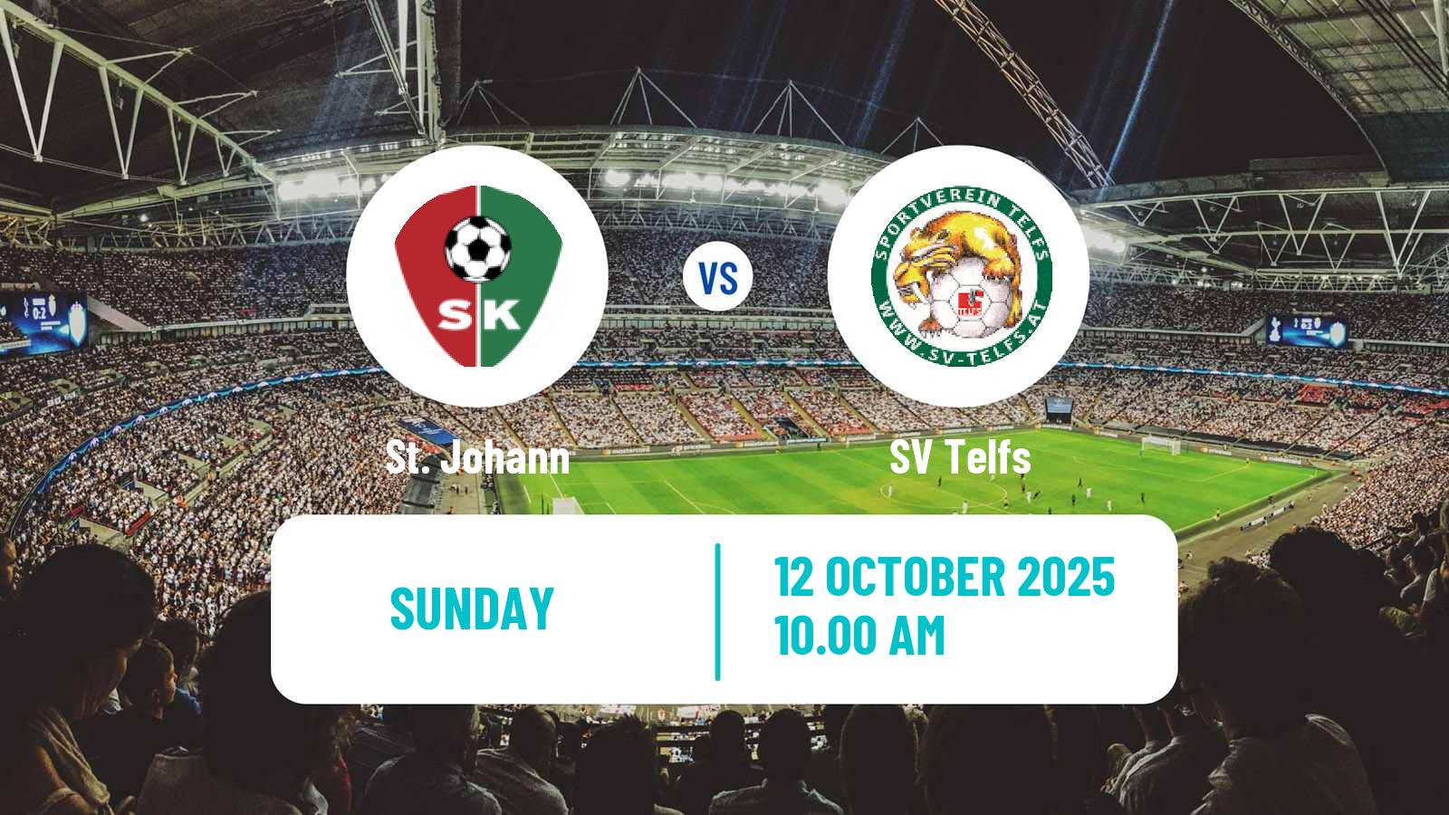 Football Austrian Landesliga Tirol St. Johann - Telfs