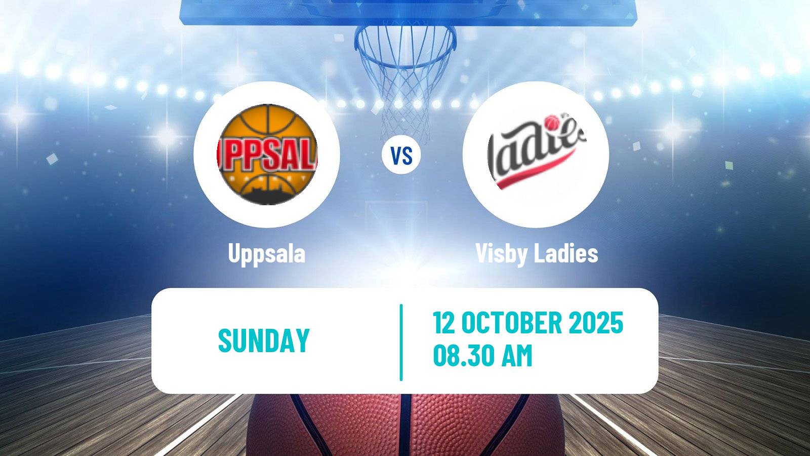 Basketball Swedish Basketligan Women Uppsala - Visby
