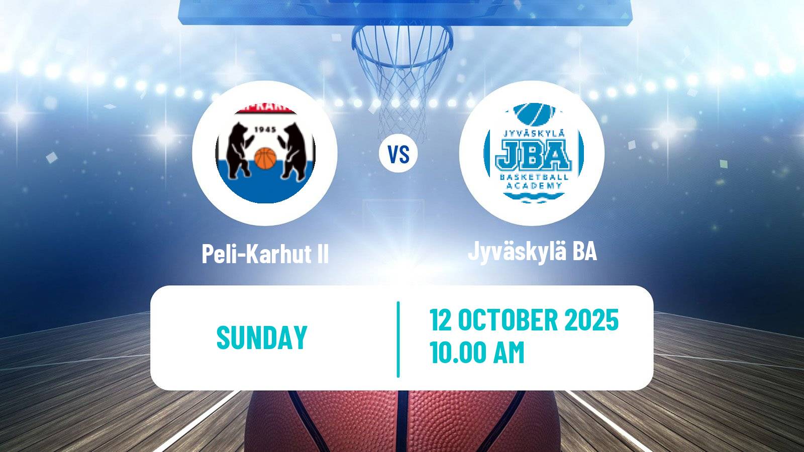 Basketball Finnish I Divisioona Basketball Women Peli-Karhut II - Jyväskylä BA