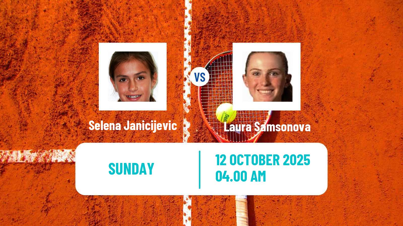 Tennis ITF W50 Heraklion Women Selena Janicijevic - Laura Samsonova