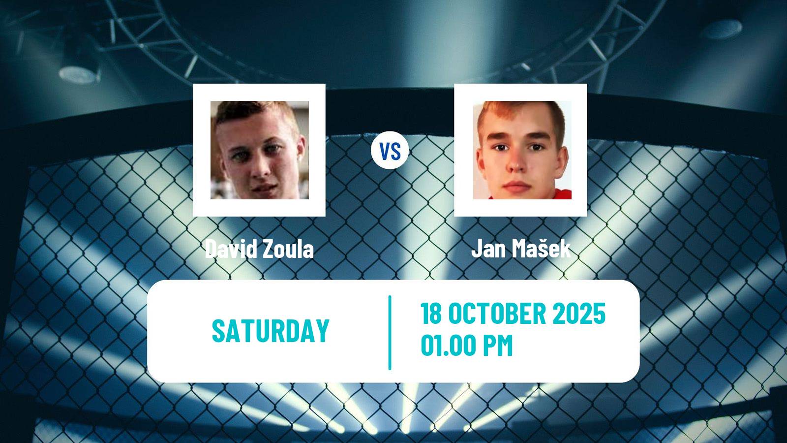 MMA Featherweight Ksw Men David Zoula - Jan Mašek