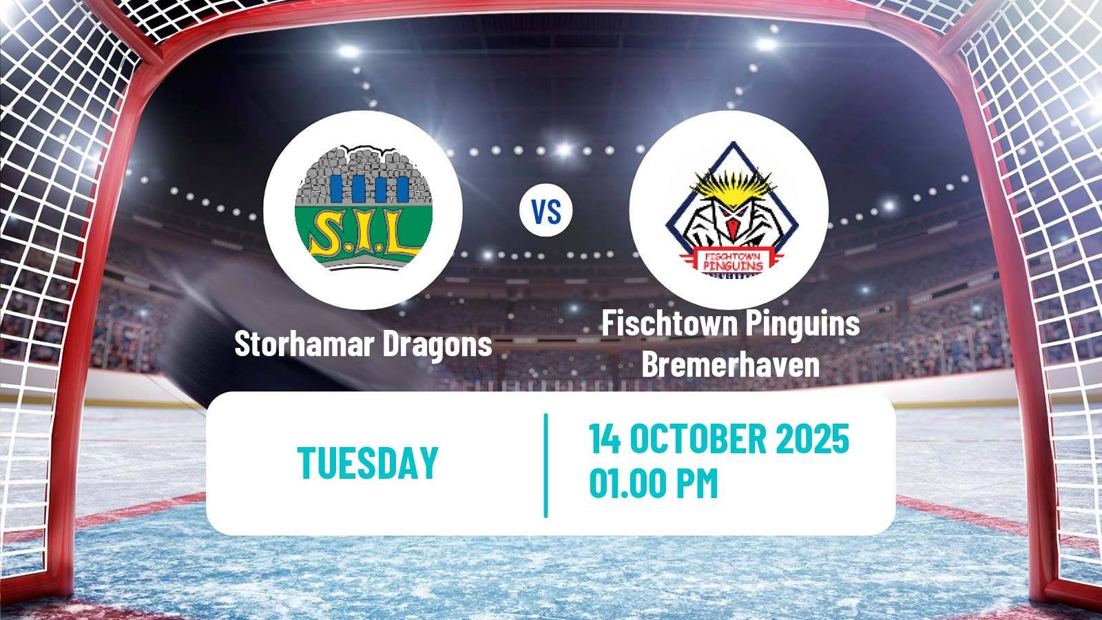 Hockey Champions League Ice Hockey Storhamar Dragons - Fischtown Pinguins Bremerhaven