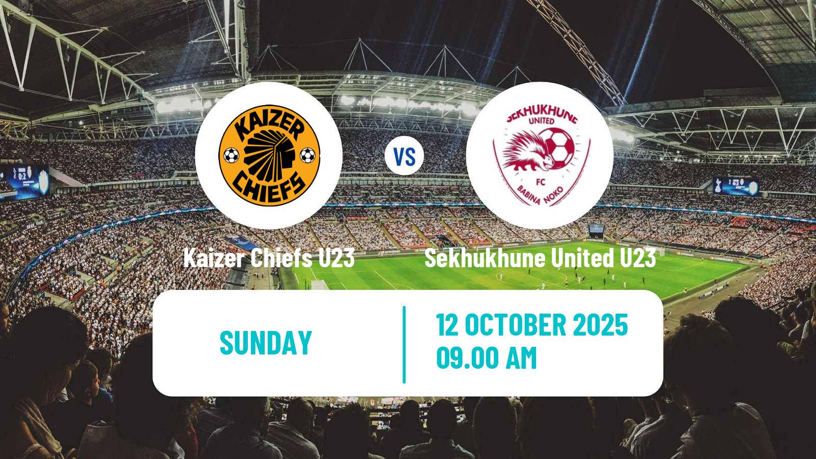 Football South African Diski Challenge Kaizer Chiefs U23 - Sekhukhune United U23