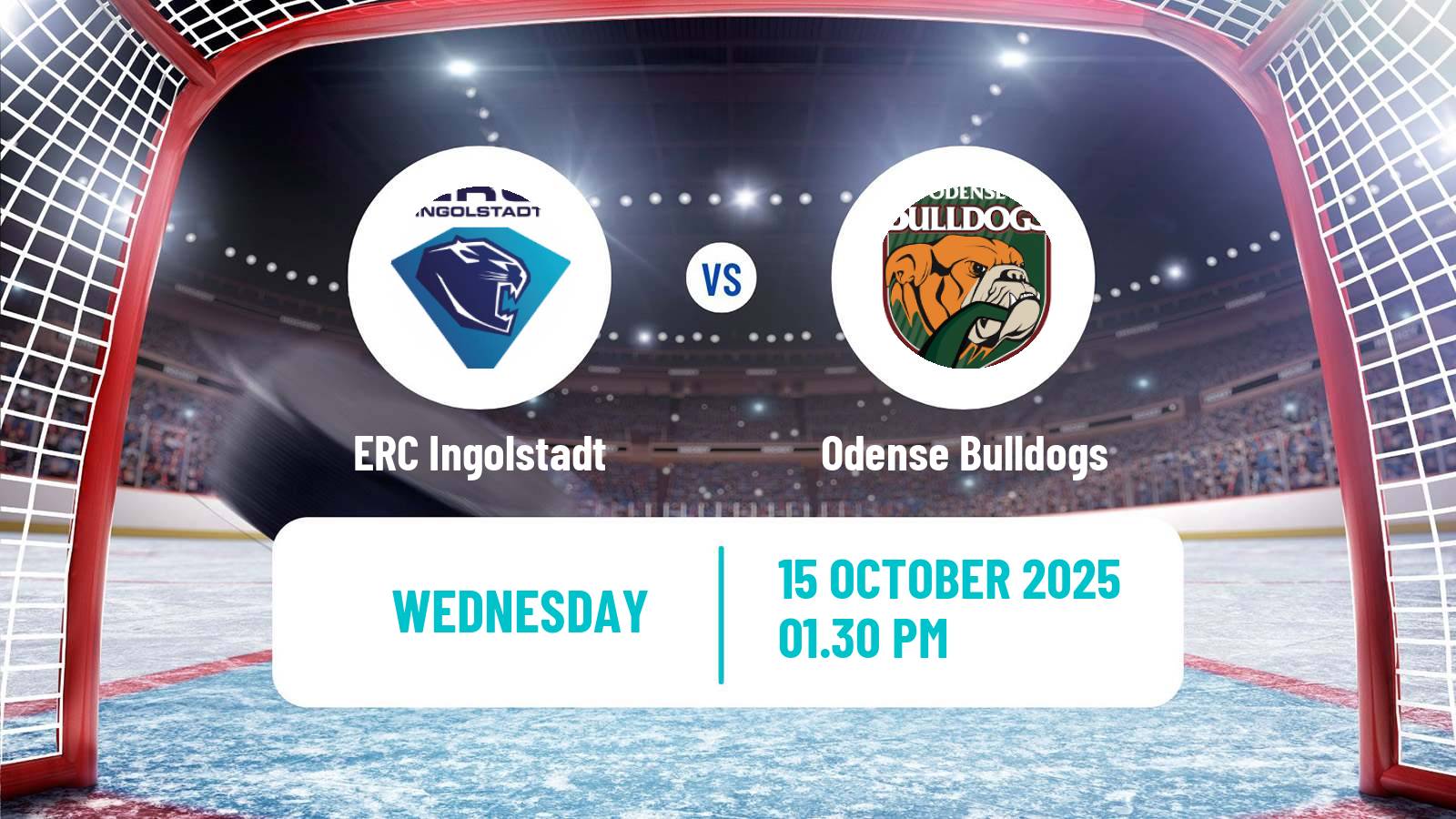 Hockey Champions League Ice Hockey ERC Ingolstadt - Odense Bulldogs