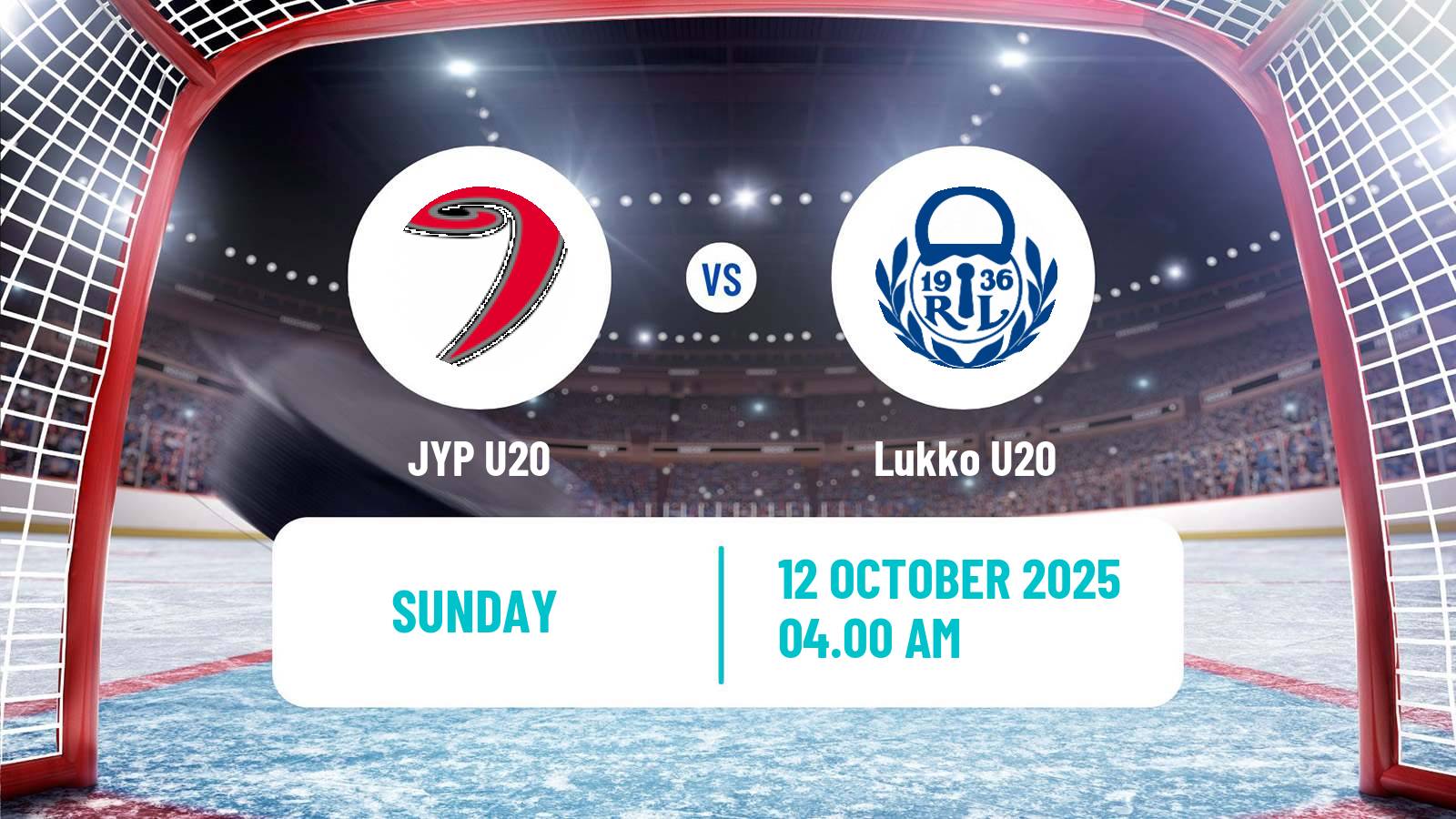 Hockey Finnish SM-sarja U20 JYP U20 - Lukko U20