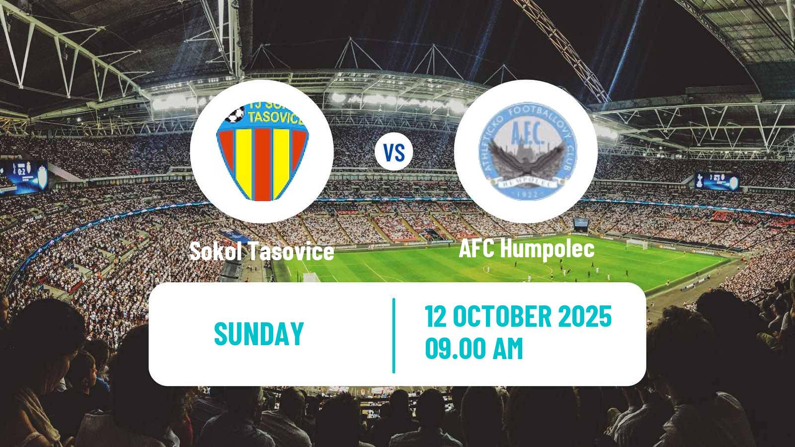 Football Czech Division D Sokol Tasovice - Humpolec