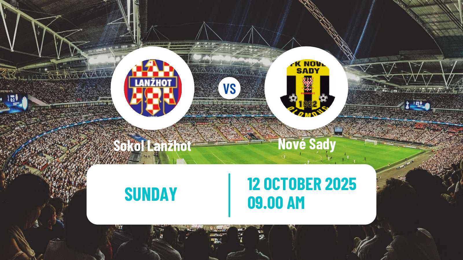 Football Czech Division E Sokol Lanžhot - Nové Sady