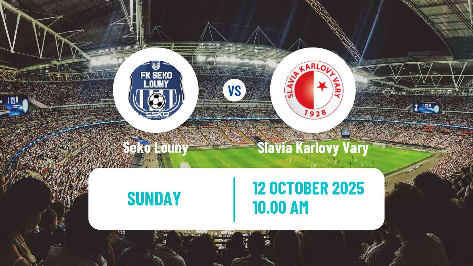 Football Czech Division B Seko Louny - Slavia Karlovy Vary