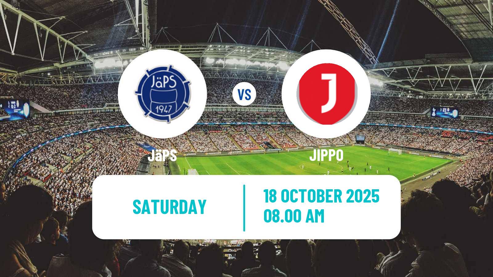 Football Finnish Ykkosliiga JäPS - JIPPO
