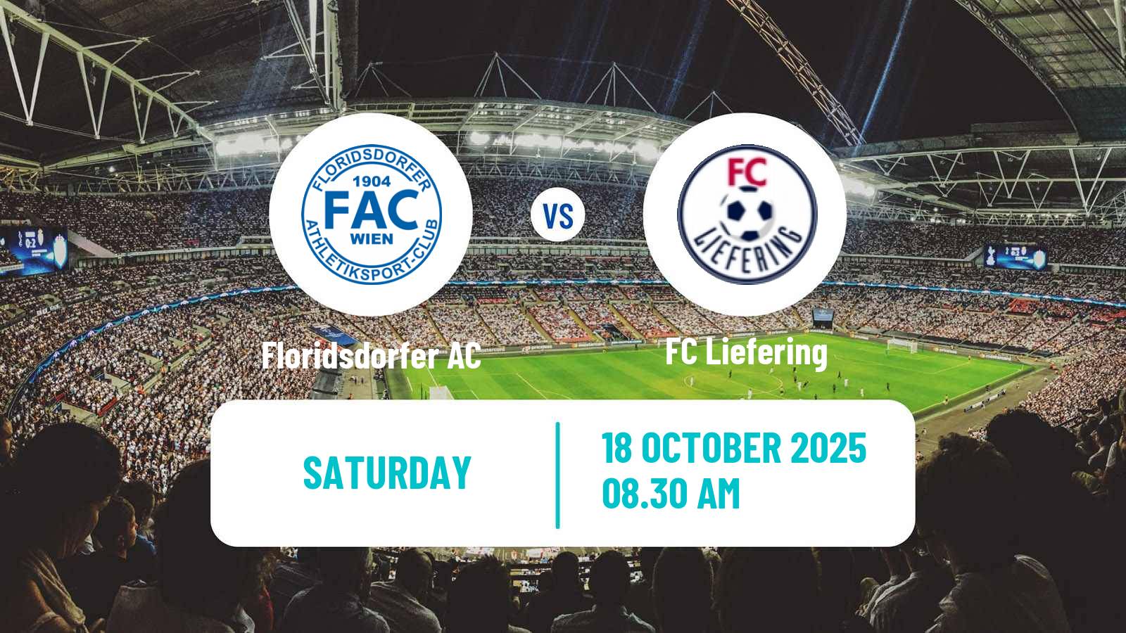 Football Austrian 2 Liga Floridsdorfer AC - Liefering