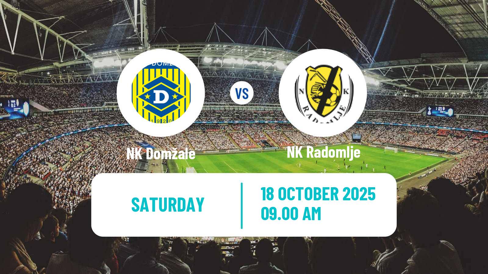 Football Slovenian PrvaLiga Domžale - Radomlje