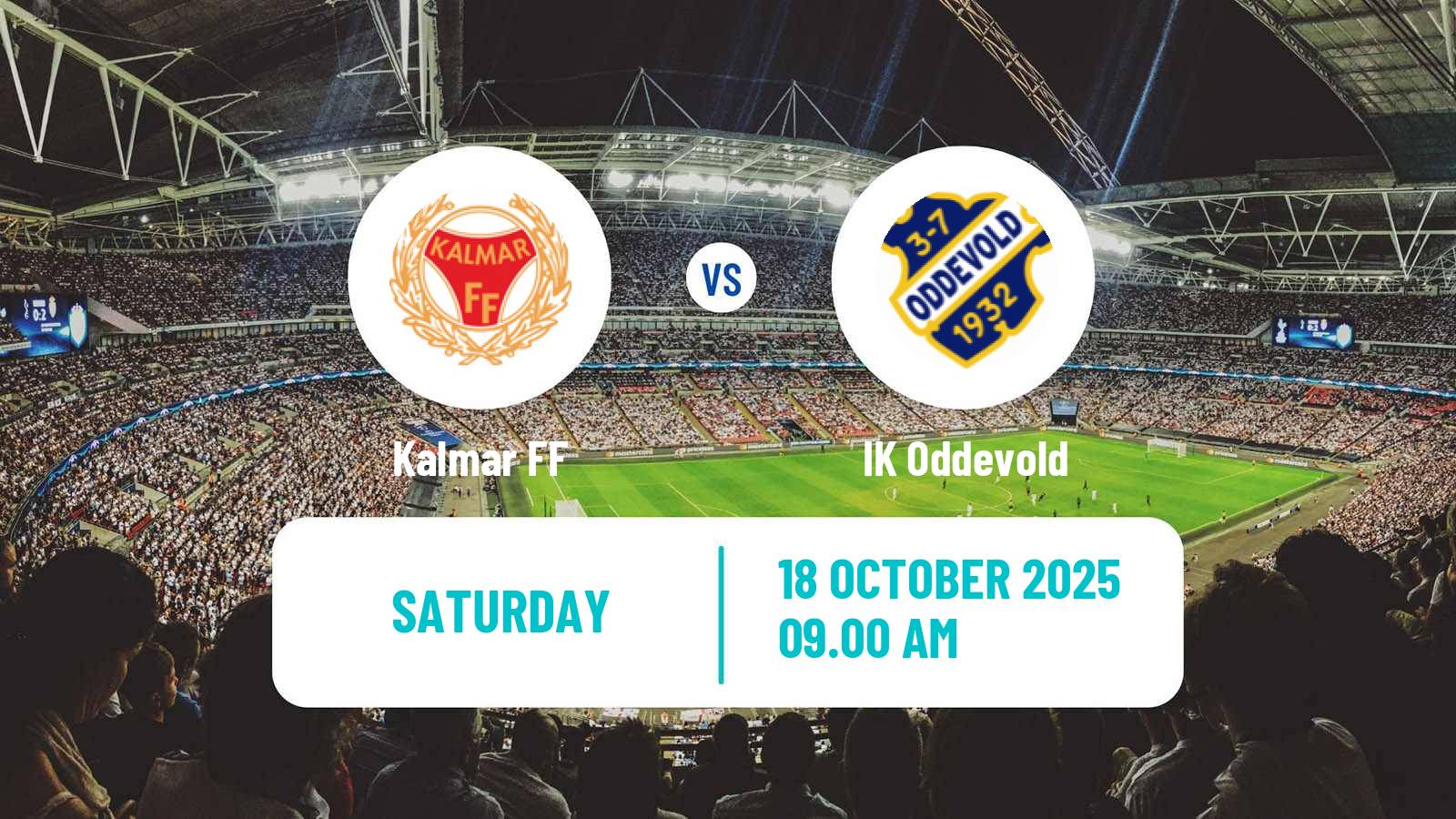 Football Swedish Superettan Kalmar - Oddevold