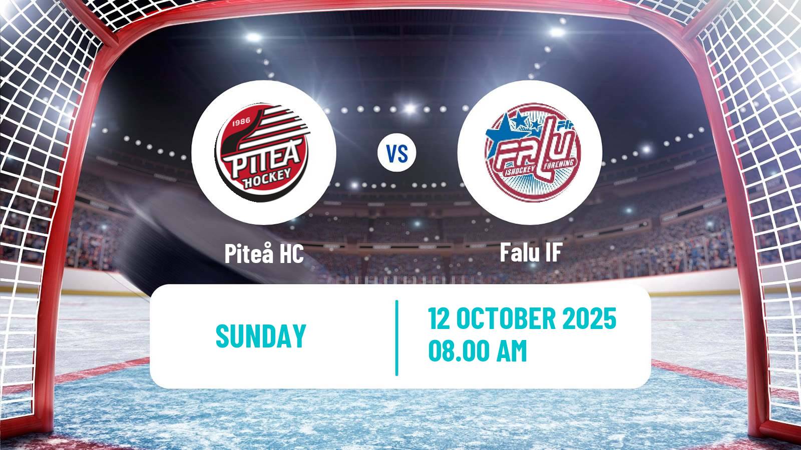 Hockey Swedish HockeyEttan Norra Piteå HC - Falu