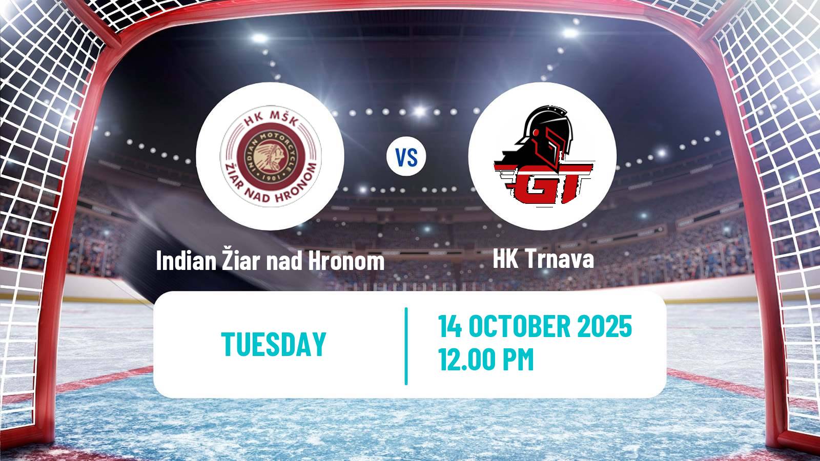 Hockey Slovak 1 Liga Hockey Indian Žiar nad Hronom - Trnava