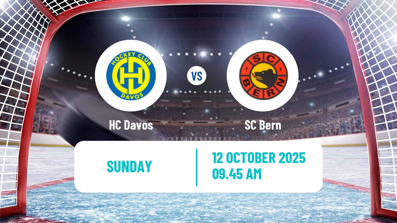 Hockey Swiss National League Hockey Davos - Bern