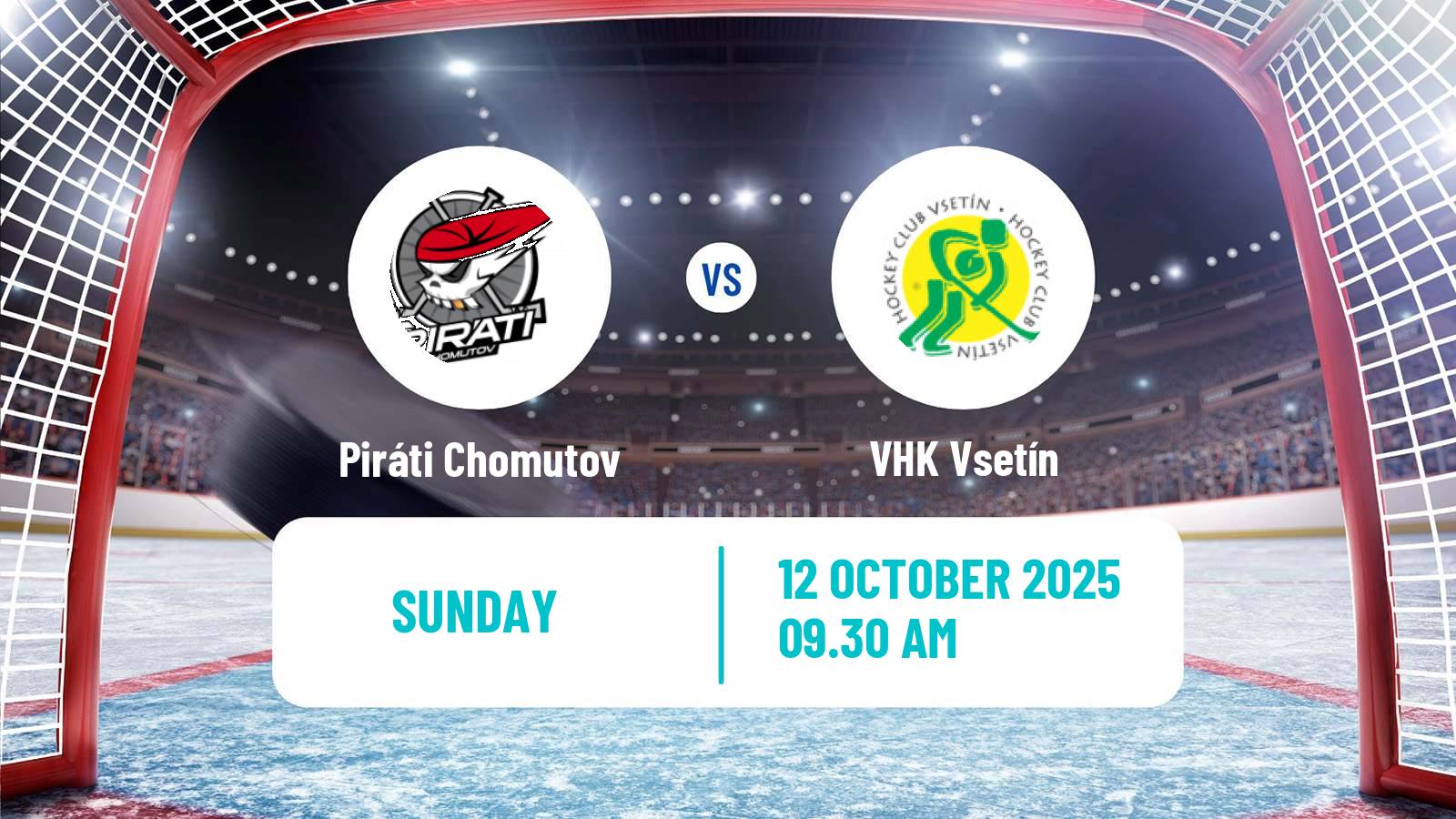 Hockey Czech Chance Liga Piráti Chomutov - Vsetín