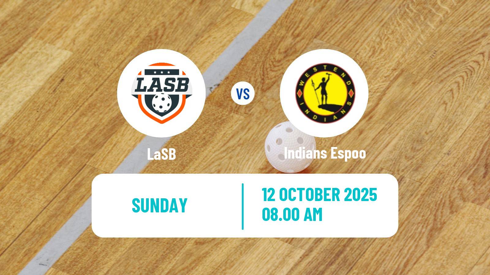 Floorball Finnish F-Liiga LaSB - Indians Espoo