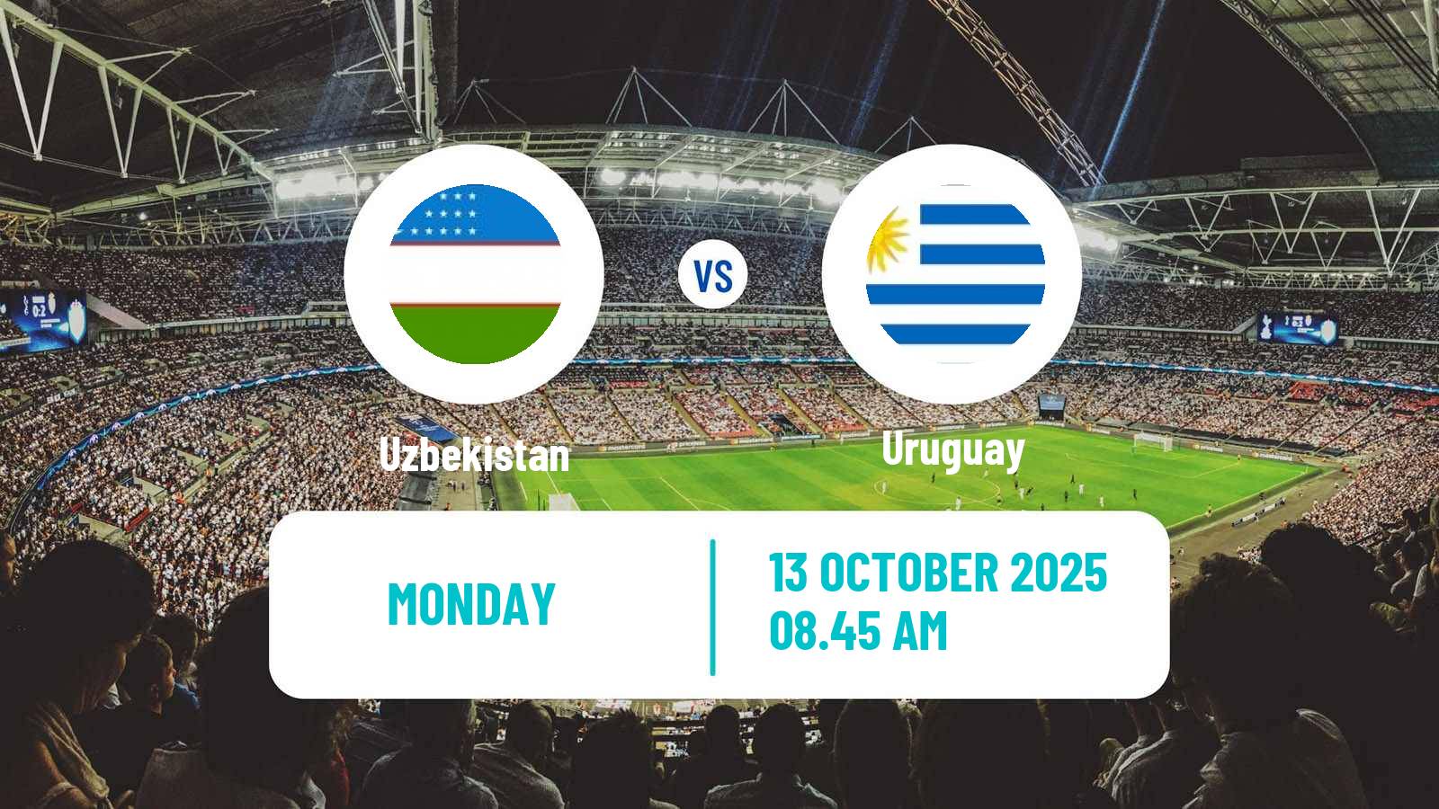 Football Friendly Uzbekistan - Uruguay