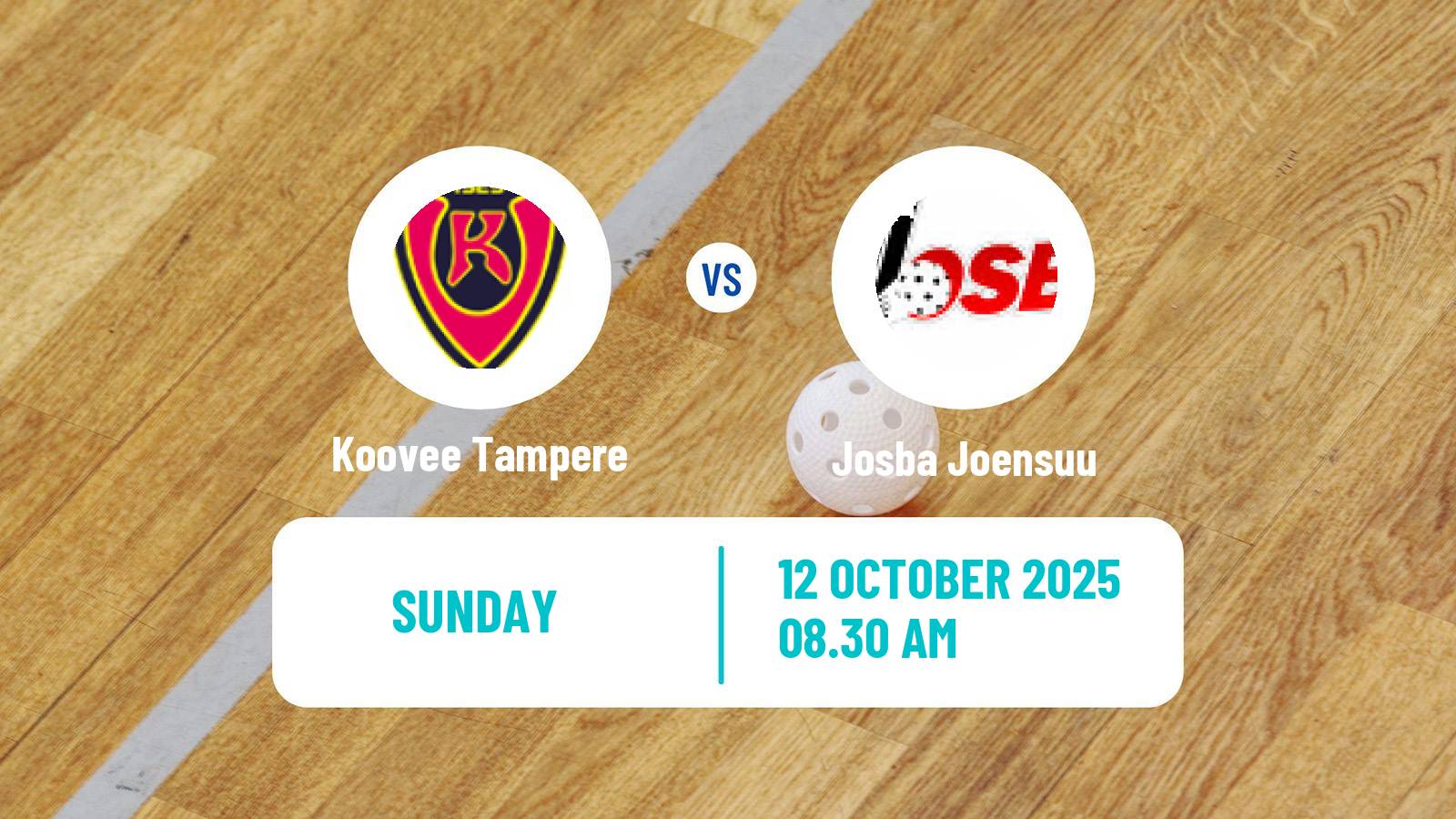 Floorball Finnish Divari Koovee Tampere - Josba Joensuu