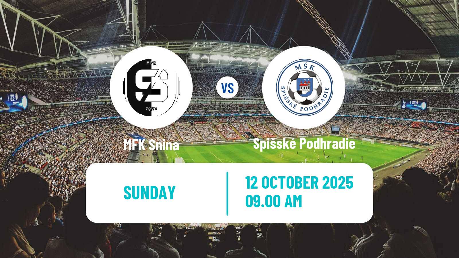 Football Slovak 3 Liga East Snina - Spišské Podhradie
