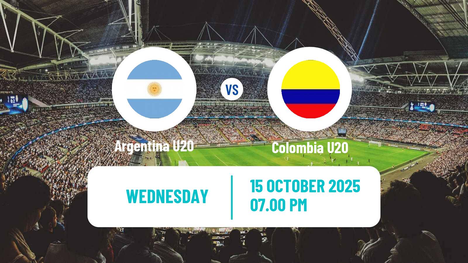 Football FIFA World Cup U20 Argentina U20 - Colombia U20