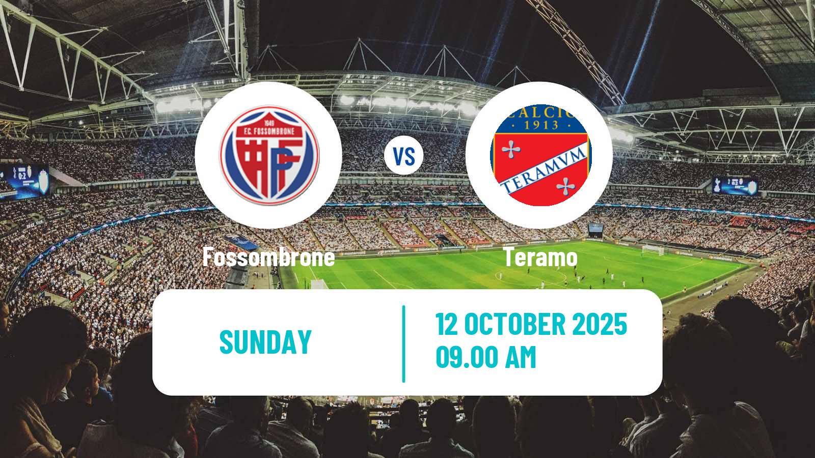 Football Italian Serie D - Group F Fossombrone - Teramo
