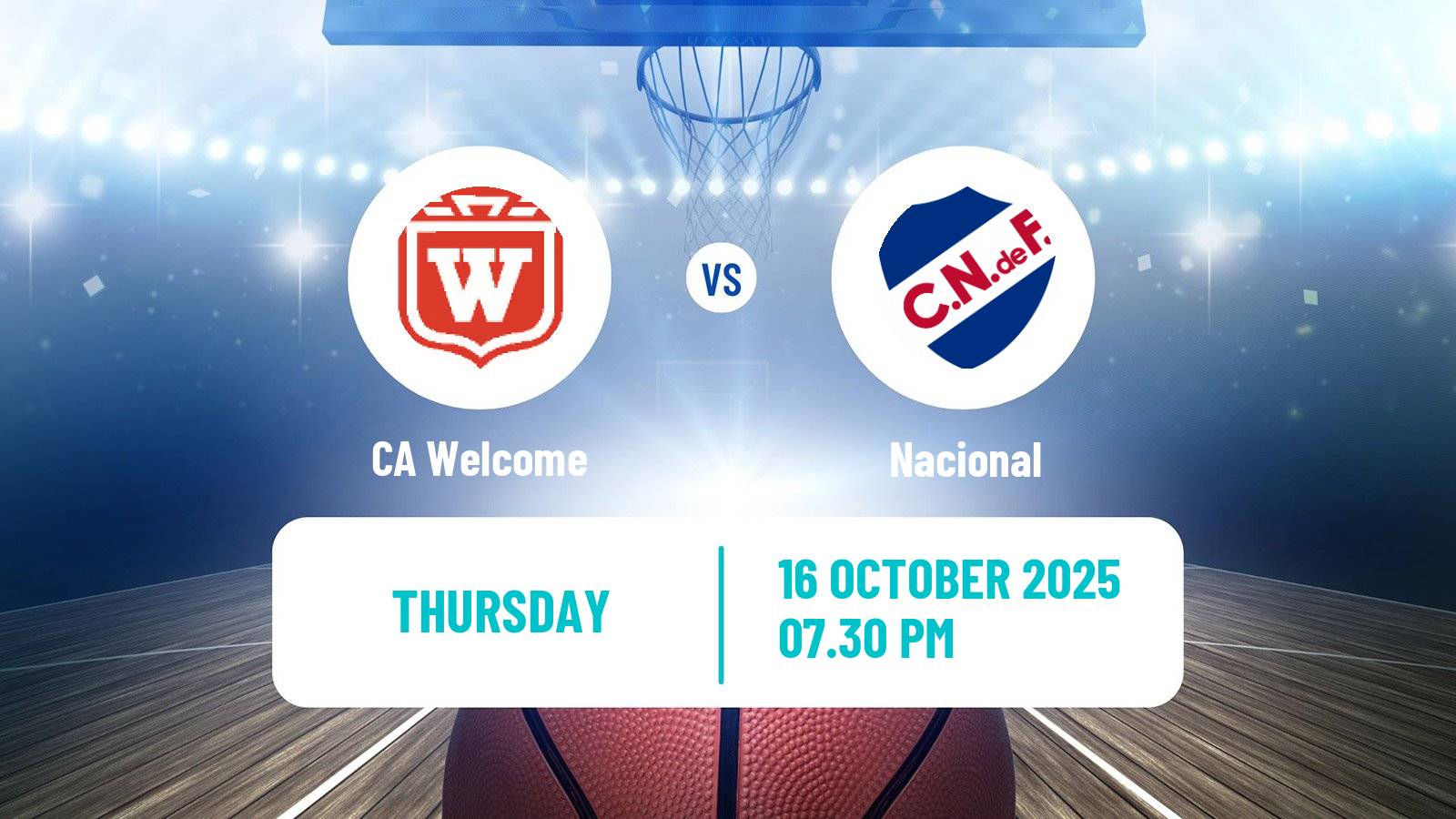 Basketball Uruguayan Liga Basketball Welcome - Nacional